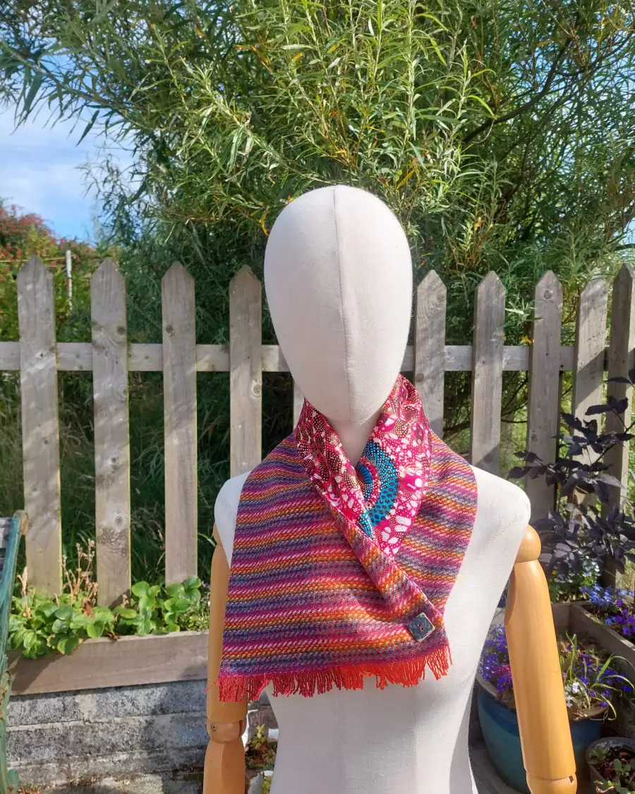 Three Sisters Tweed neck warmer