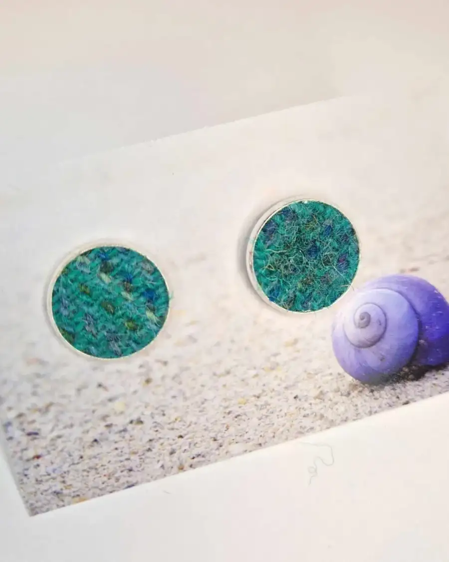 Two Sisters Tweed cufflinks