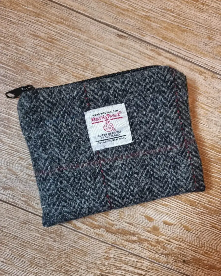 Harris Tweed Zip Purse