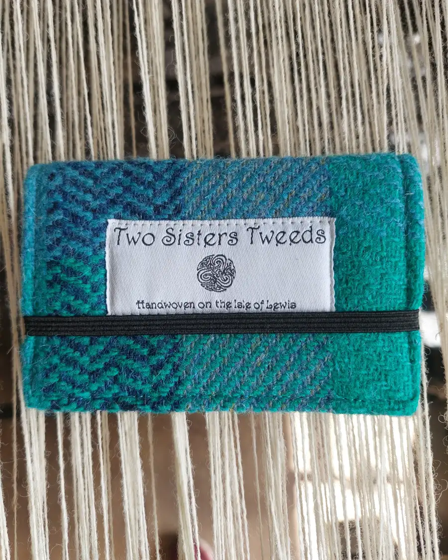 Two Sisters Tweed Card Holder - 2