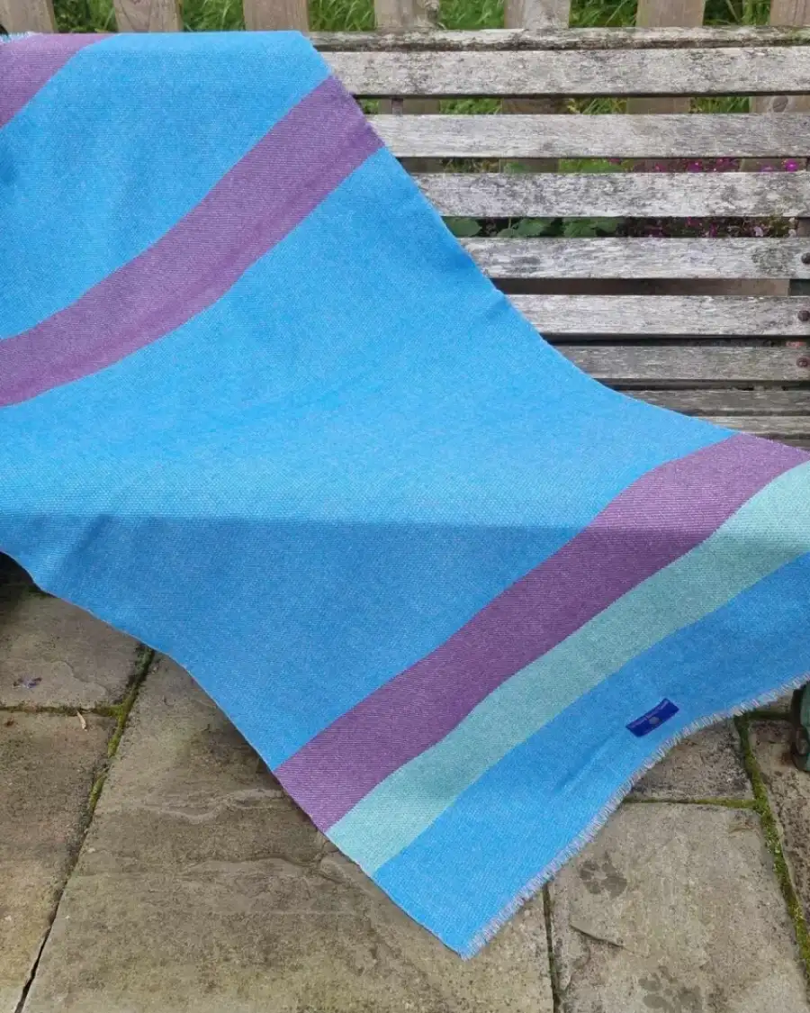 Merino Tweed Throw/Shawl