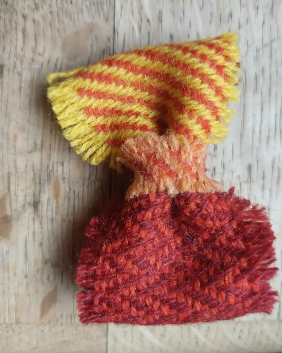 Three Sisters Tweed Hair Barrette