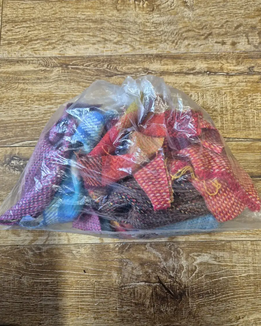 Two Sisters Tweed scraps