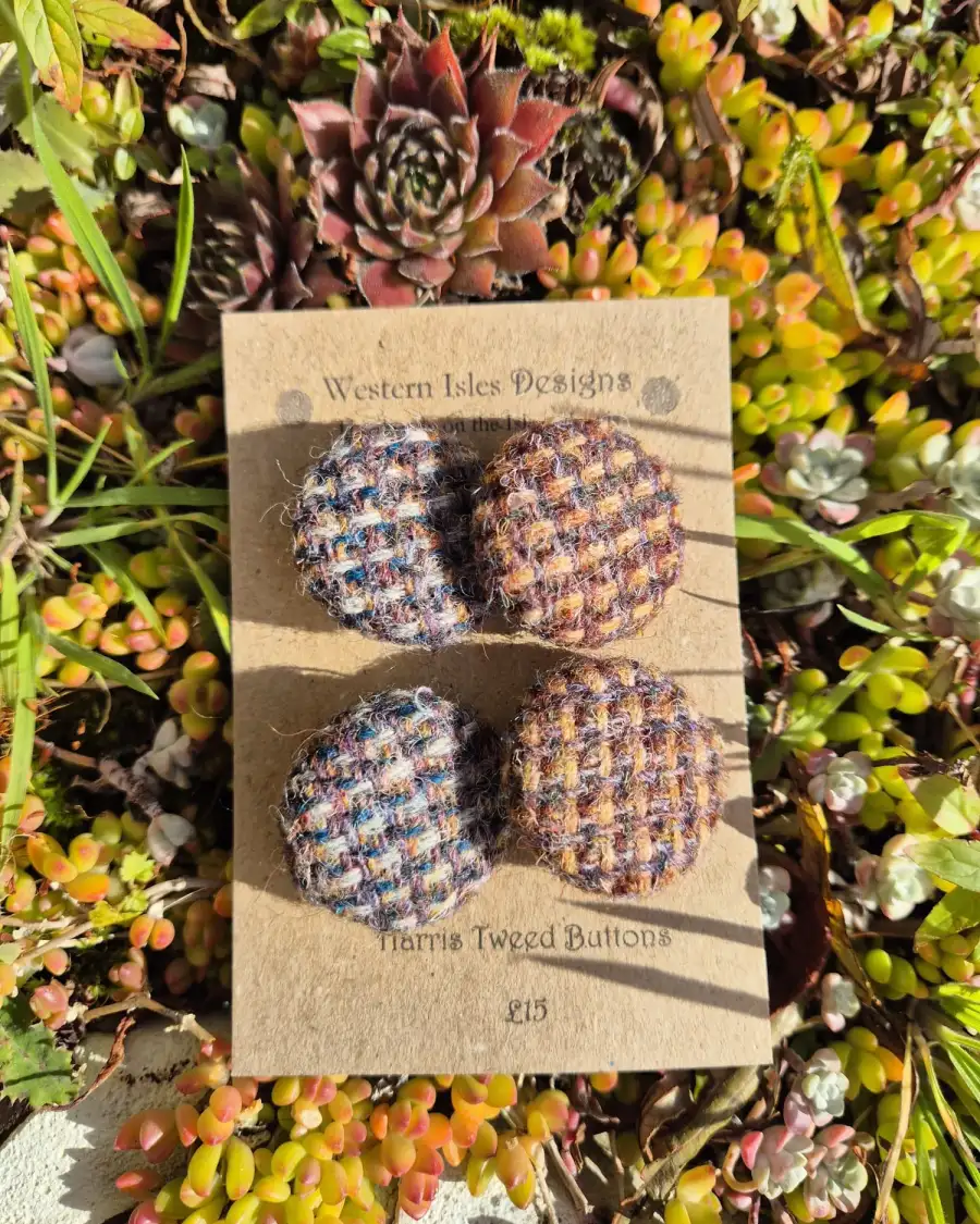 Harris Tweed buttons