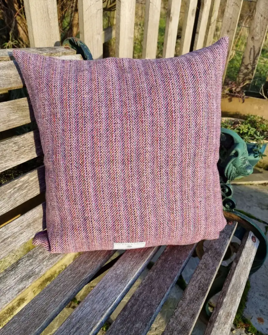 Two Sisters Tweeds cushion cover
