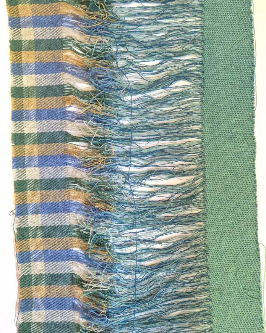 Textile Wall Art - 'tying-in'