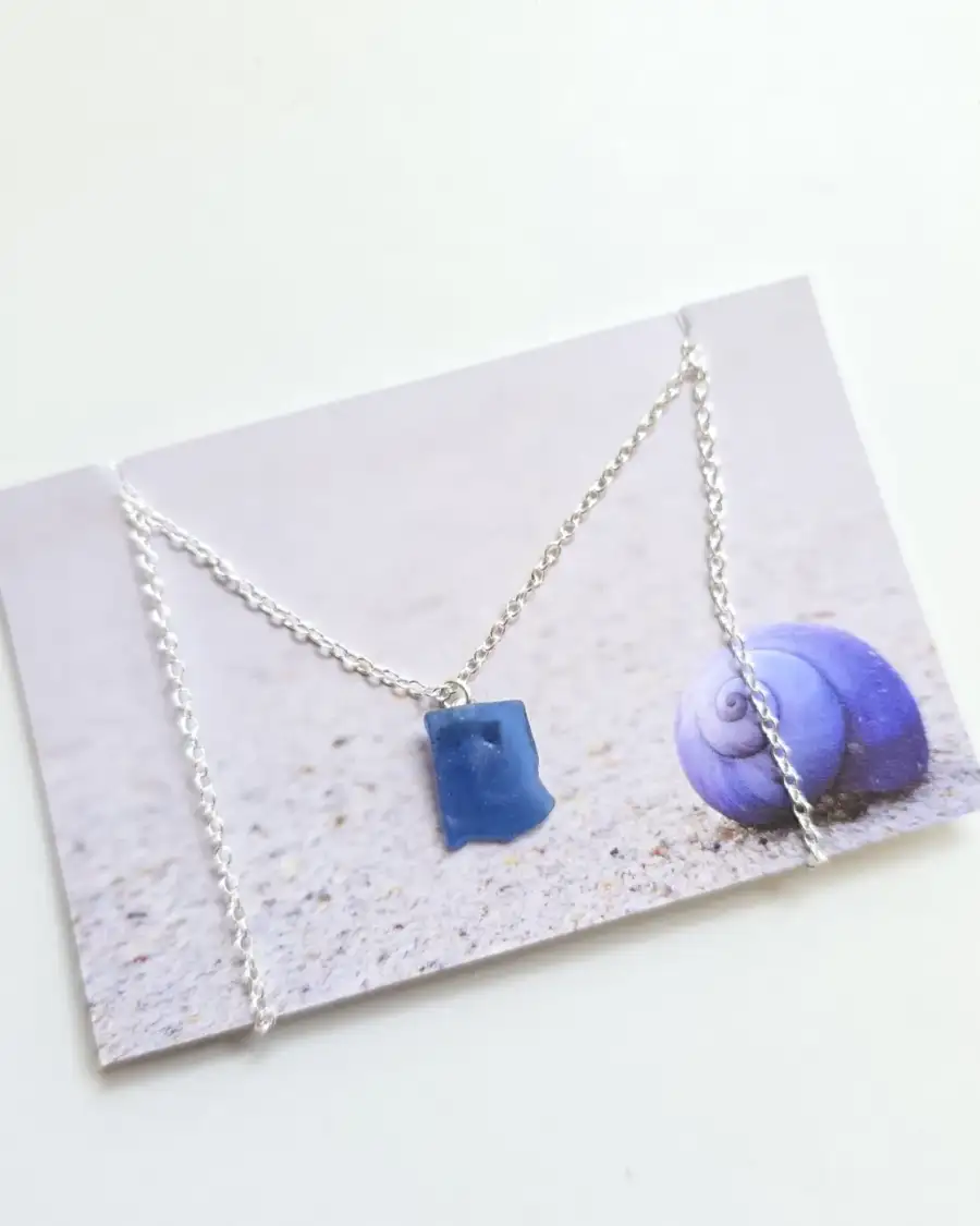 Sea Glass Necklace RARE