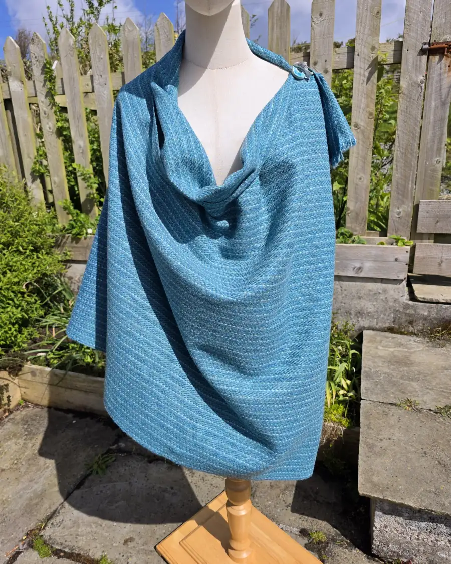 Two Sisters Tweed Shawl Lambswool - 1 5