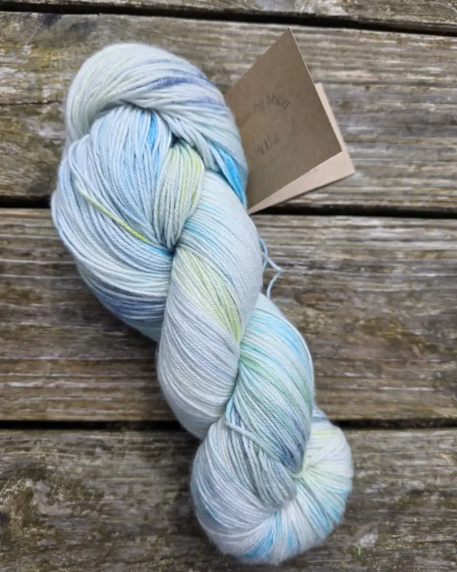 Hand-Dyed Yarn: 100% Merino, 4 ply - 1 6