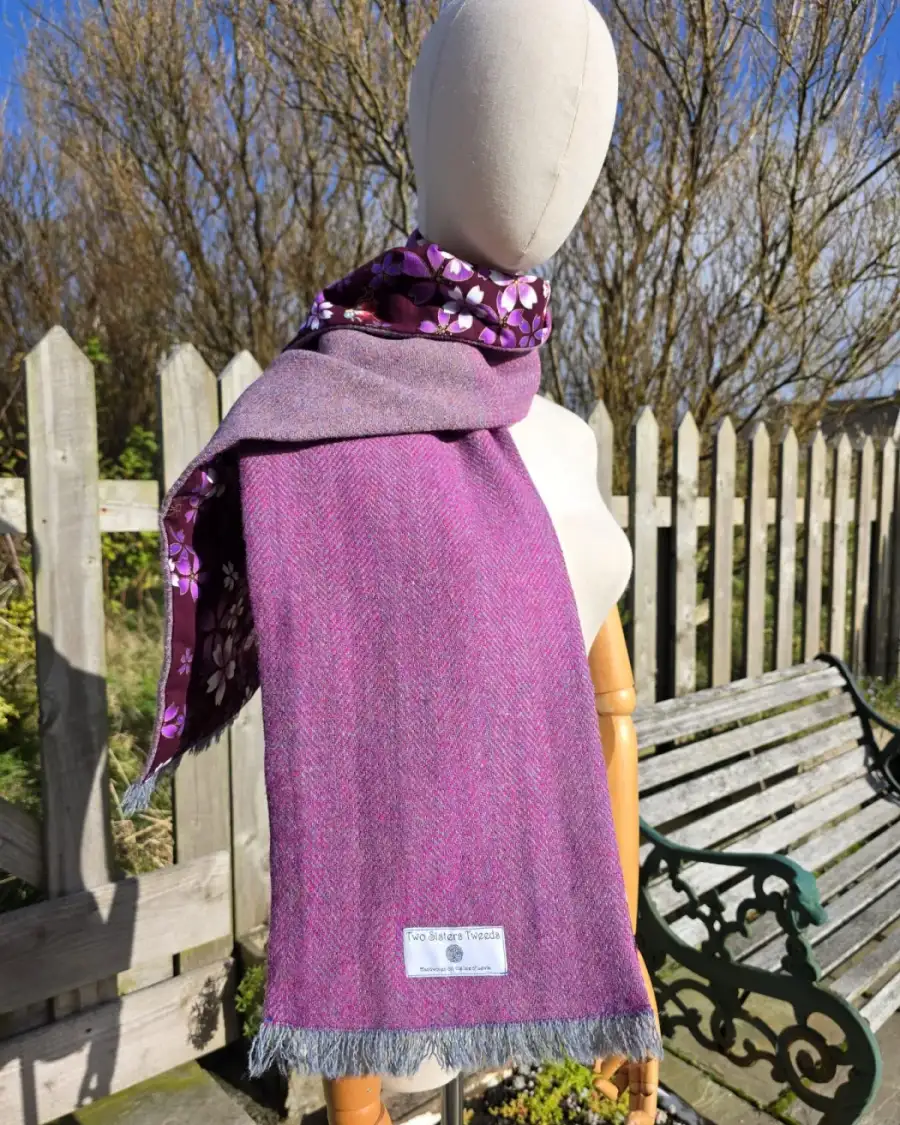 Two Sisters Tweed Scarf