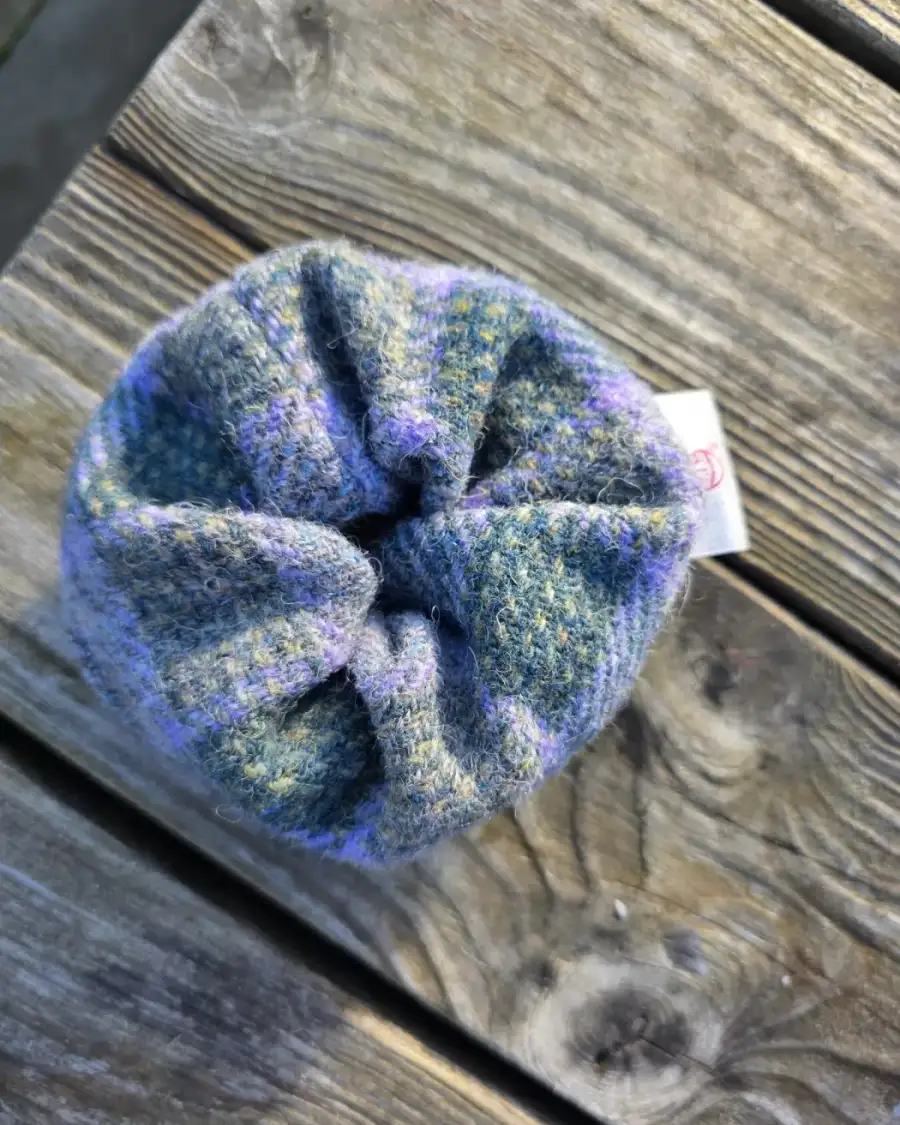 Harris Tweeds hair scrunchie