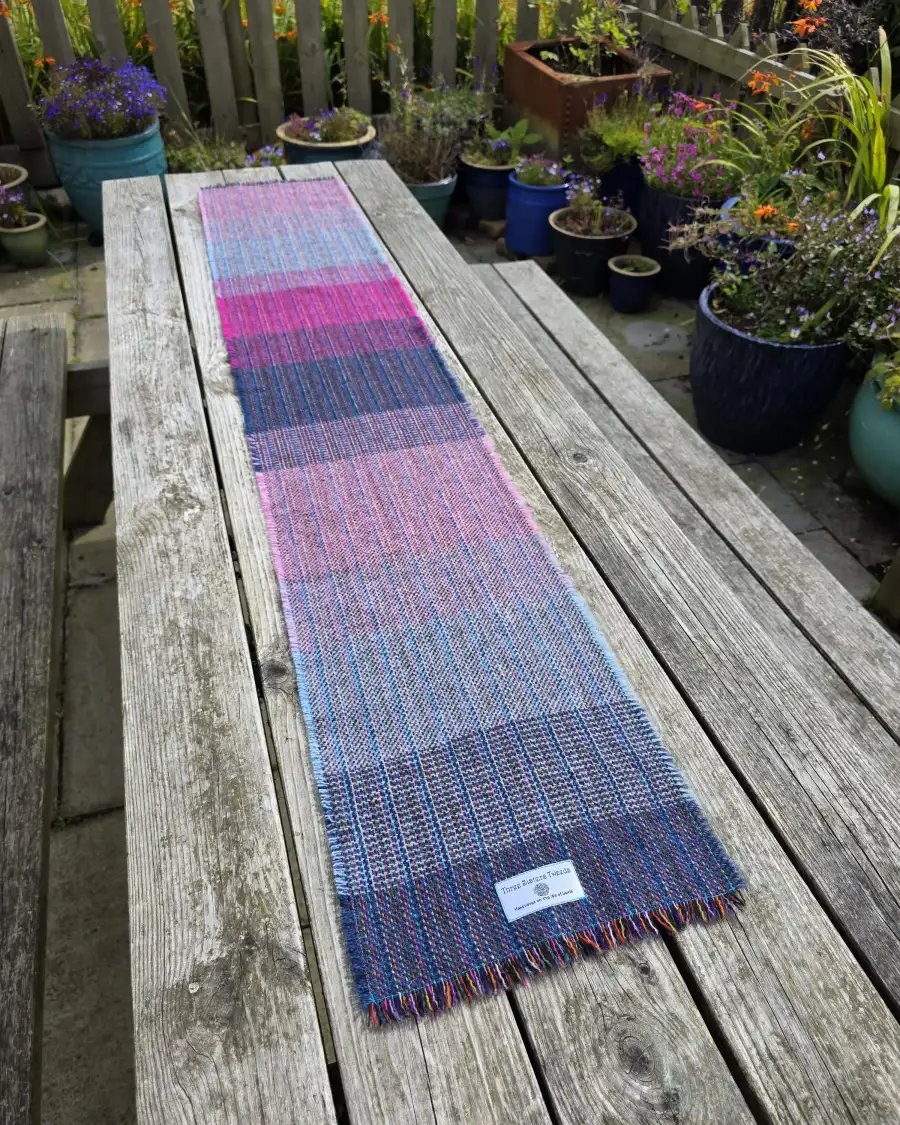 Three Sisters Tweed table runner