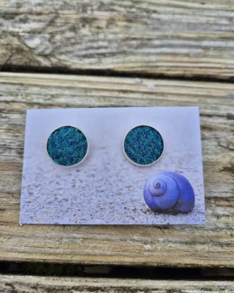Harris tweed cufflinks