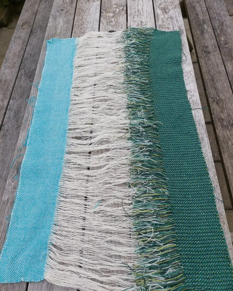 Textile Wall Art - 'tying-in'