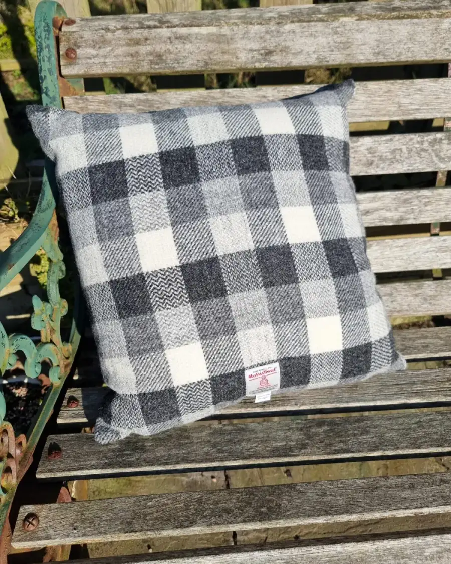 Two Sisters Tweeds cushion cover