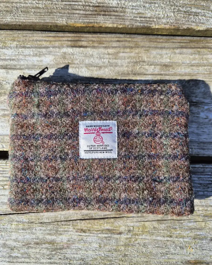 Harris Tweed Zip Purse