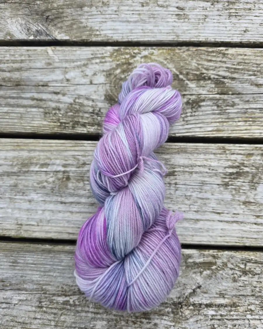 Hand-Dyed Yarn: 100% Merino, 4 ply