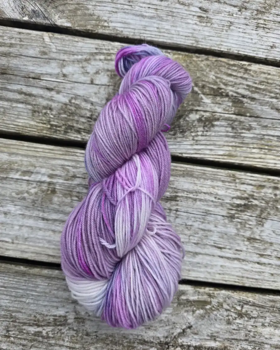 Hand-Dyed Yarn: 100% Merino, 4 ply