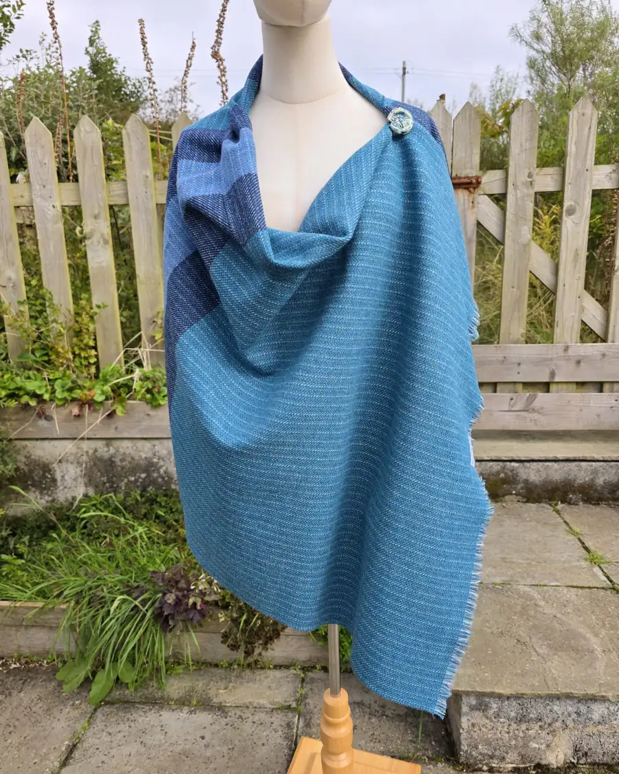 Three Sisters Tweed Shawl