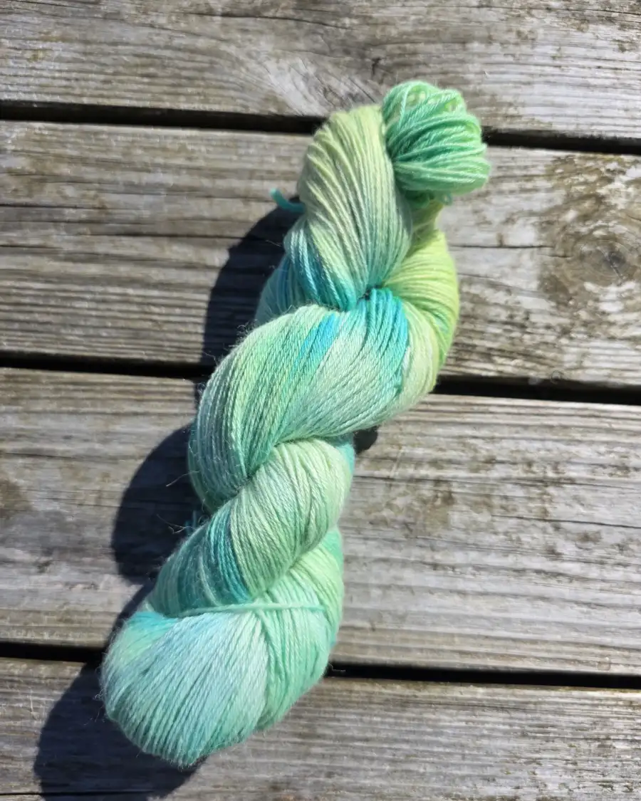 Hand-Dyed Yarn: Baby Alpaca, 4 ply - 5