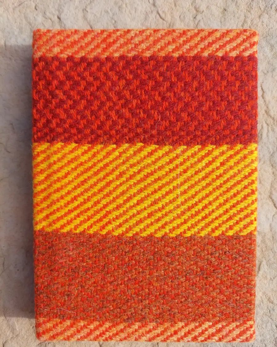 Three Sisters Tweed Book A6 - 3 11