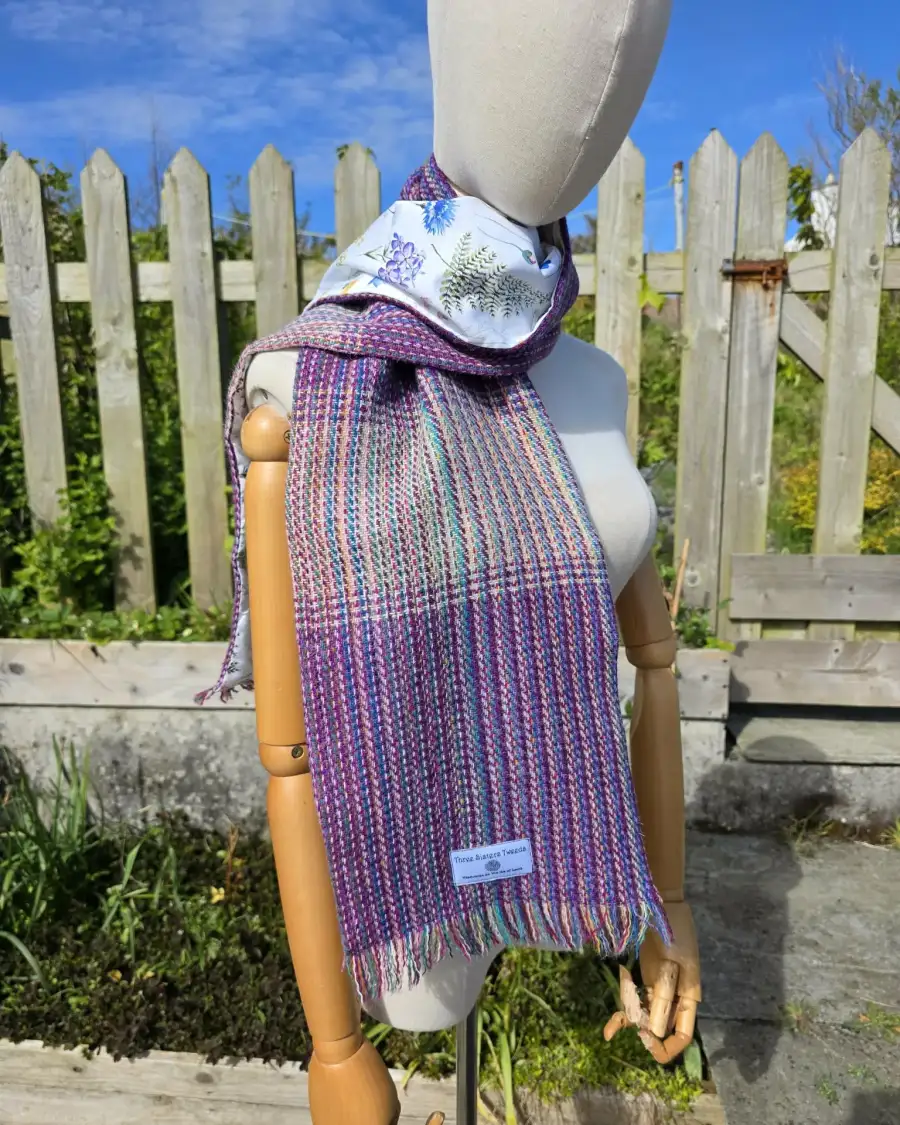 Three Sisters Tweed Scarf - 1 3