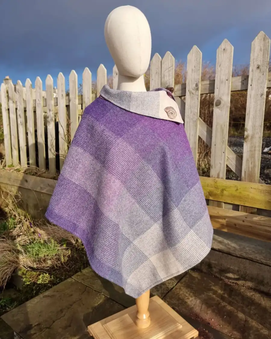 Two Sisters Tweeds tweed cloak / poncho