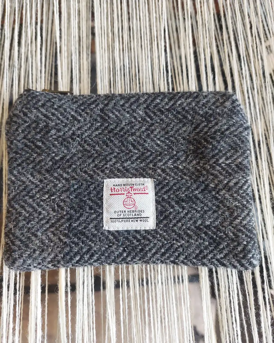 Harris Tweed Zip Purse - 4