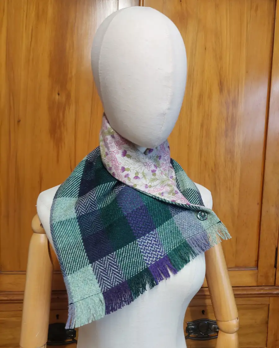 Three Sisters Tweed neck warmer