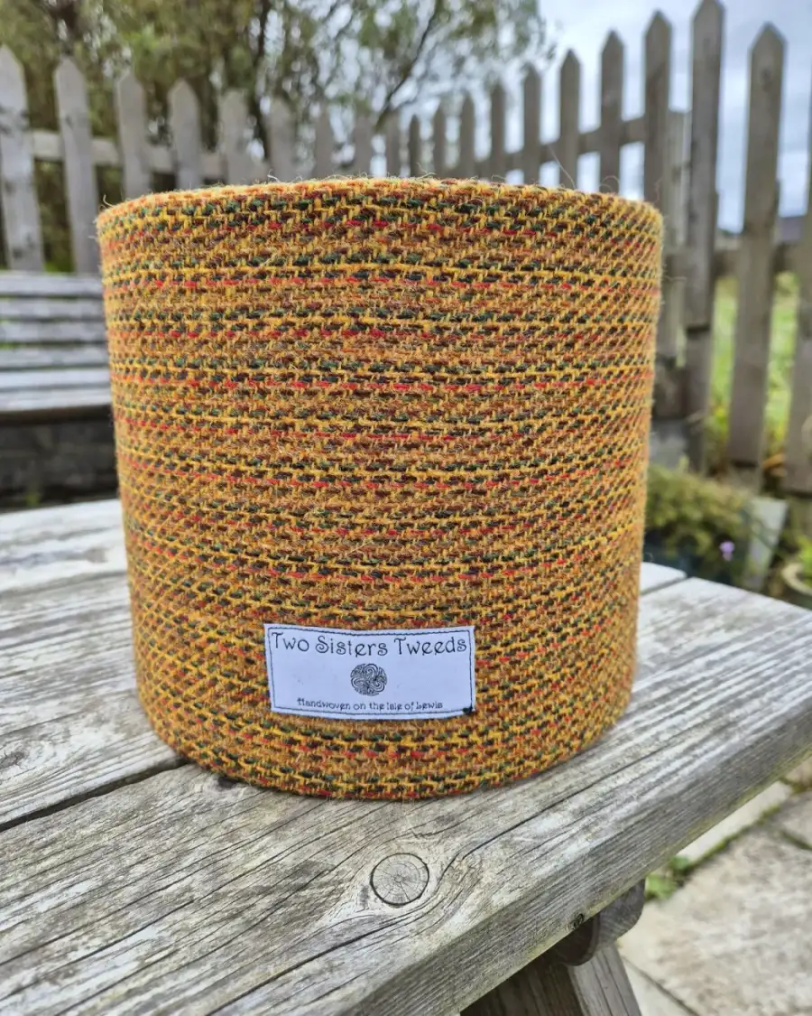 Two Sisters Tweeds lampshade