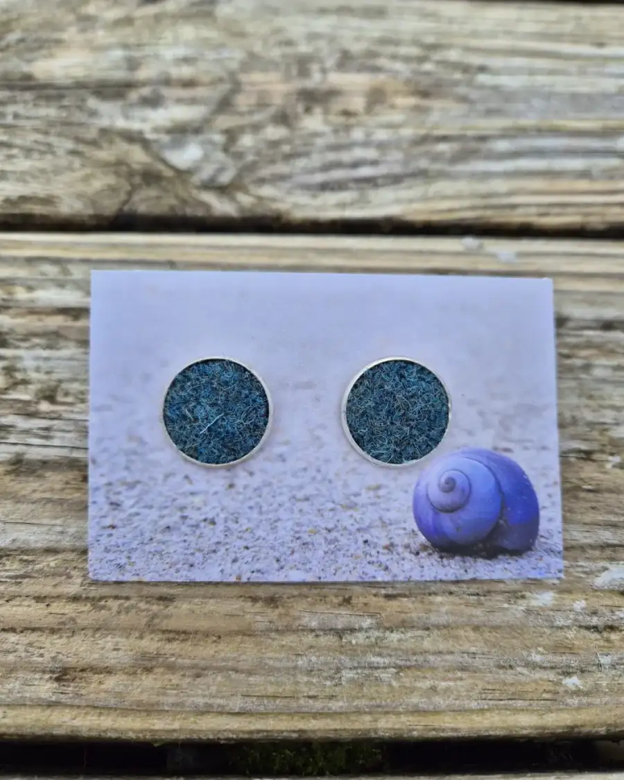 Harris tweed cufflinks