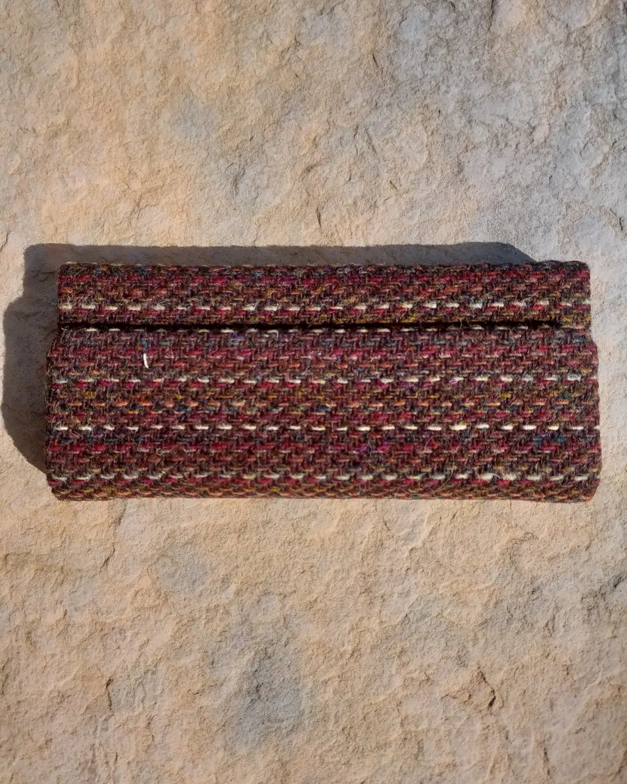 Three Sisters Tweed Glasses Case - 4 3